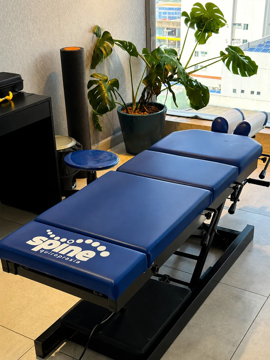 Ambiente de recepção e sala de espera da Spine
